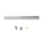 Head West® Glossy Chrome Float Rectangular Wall Mirror